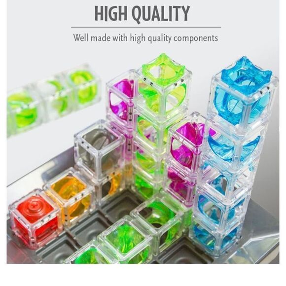ThinkFun Gravity Maze Marble Run Brain Game and STEM Toy for Boys and Girls Age - Picture 2 of 6